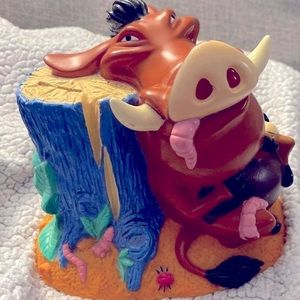 Collectible vintage Lion king Timon and pumba collectible coin bank